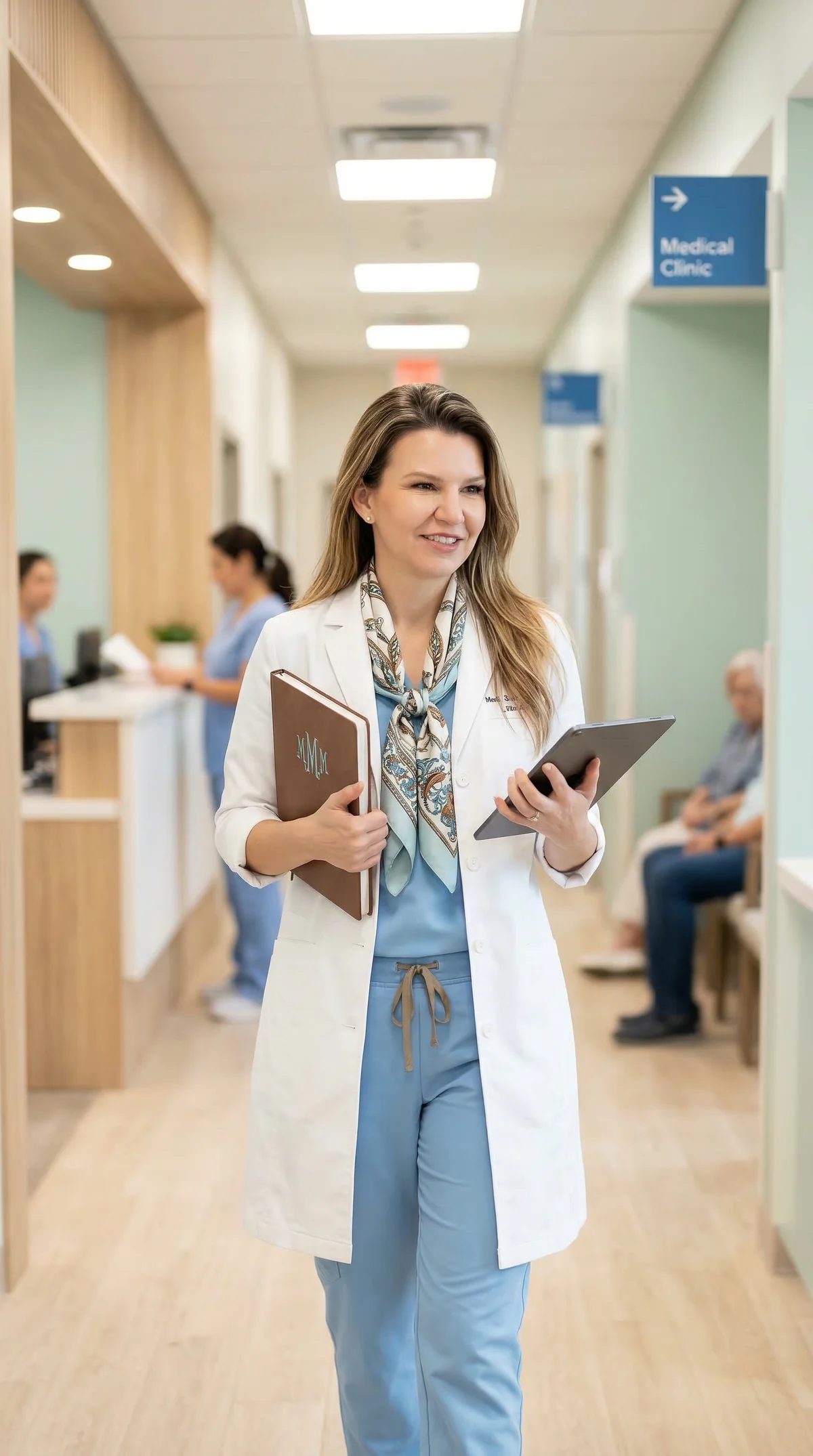 Dr. V in a comprehensive internal medicine consultation